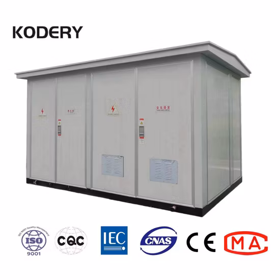 コデリボックス型屋外移動式プレハブ小型変電所変電所